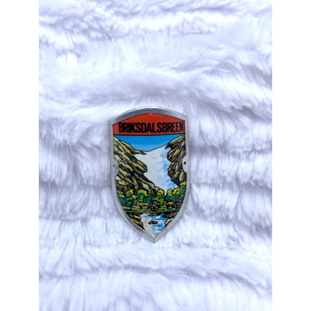 Briksdalsbreen German Walking Stick Badge